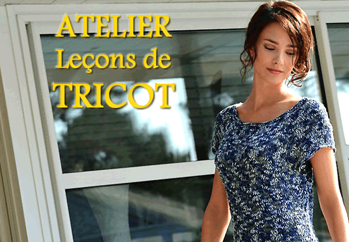 leçons de tricot : apprendre à tricoter tous les points essentiels