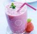 recette : smoothie pamplemousse, banane, fraises et gingembre © FDOC