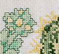 > zoom broderie 4 cactus