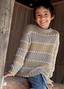 tricot expliqué :<br>pull à points de croix