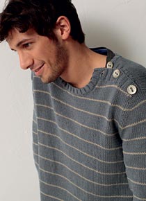 pull boutonné