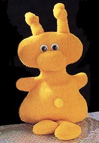 mod�le expliqu� :<br>doudous extraterrestres