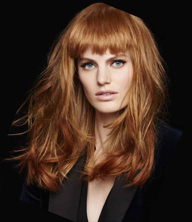 Coiffure cheveux longs, ondulés et clairs - Franck PROVOST - Automne-hiver 2016-2017. Coiffure cheveux longs, ondulés et clairs - Franck PROVOST - Automne-hiver 2016-2017.