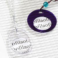 Pendentif loupe Compo Filao Paris