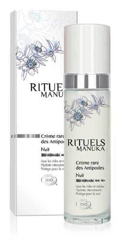 Crème rare des Antipodes Nuit RITUELS MANUKA - Victoire de la Beauté 2016-2017