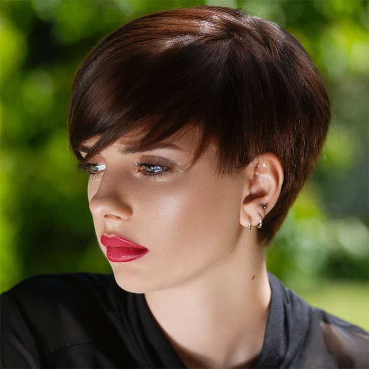 Coiffure cheveux courts - Christine MARGOSSIAN - Tendances automne-hiver 2016-2017.