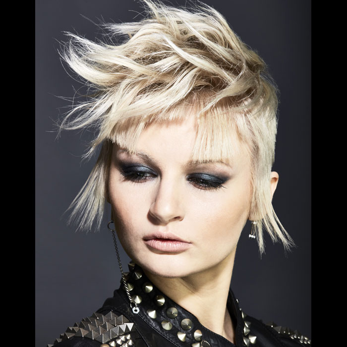 Coiffure cheveux courts - INTERCOIFFURE - Tendances automne-hiver 2016-2017.