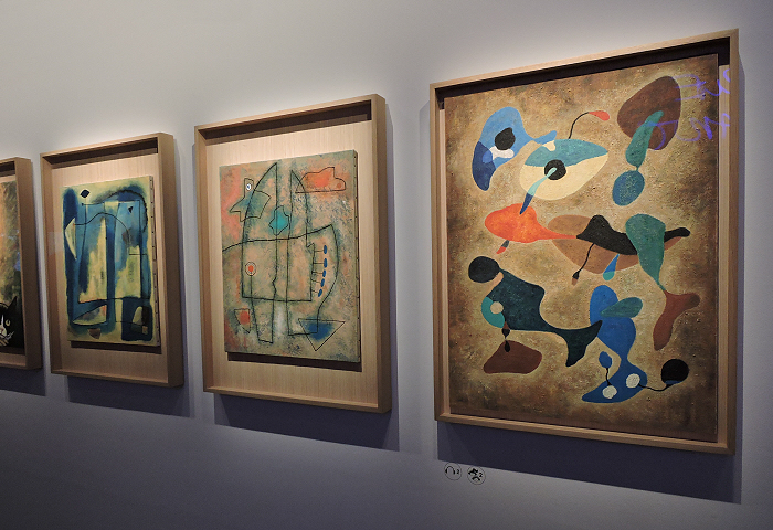 Hergé au Grand Palais : des toiles réalisées par Hergé. (D.R.) Hergé au Grand Palais : des toiles réalisées par Hergé. (D.R.)