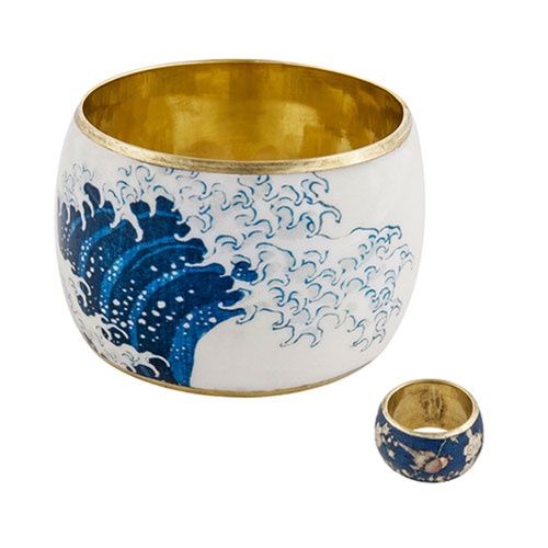 Bracelet "Vague" et Bague "Bouvreuil" RMN Bracelet "Vague" et Bague "Bouvreuil" RMN