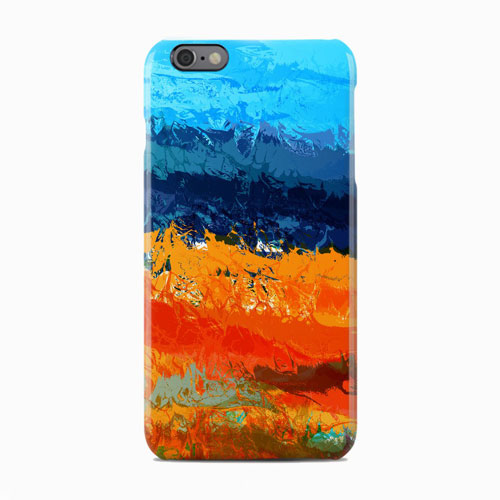 Coque pour iPhone "Digital watercolor"