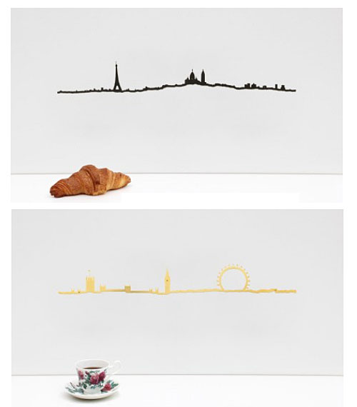 Skyline paris et Londres, THE LINE. Skyline paris et Londres, THE LINE.