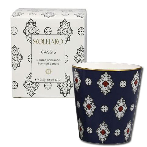 Bougie parfumée au cassis SOULEIADO Bougie parfumée au cassis SOULEIADO