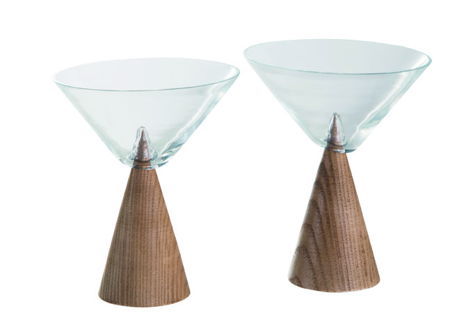 Verres à cocktail "Gravity" ROCHE BOBOIS