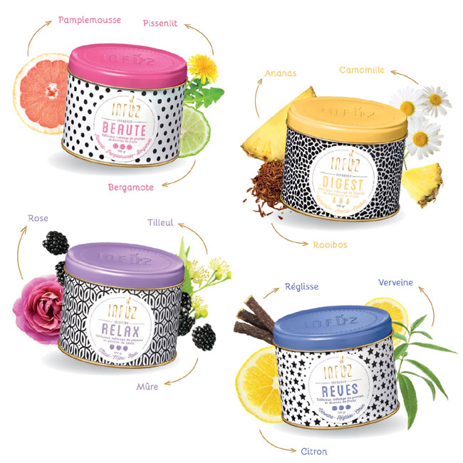 Mélanges à infuser INFUZ Mélanges à infuser INFUZ