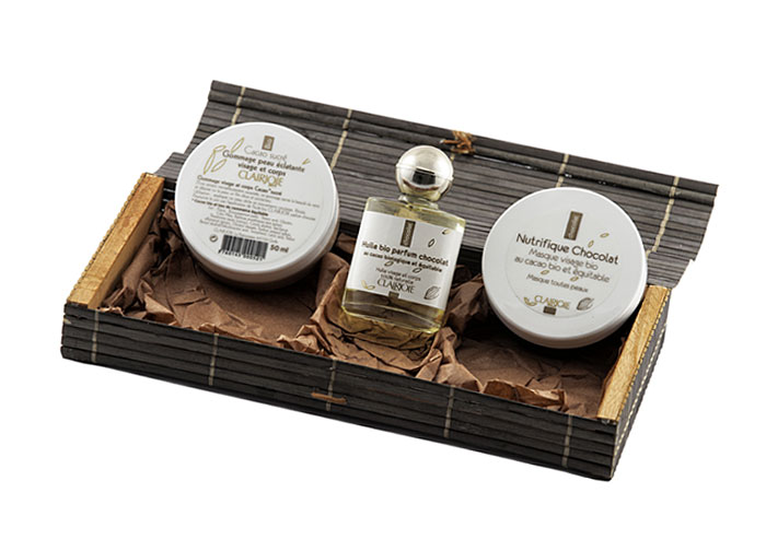 Coffret de soins au chocolat CLAIRJOIE