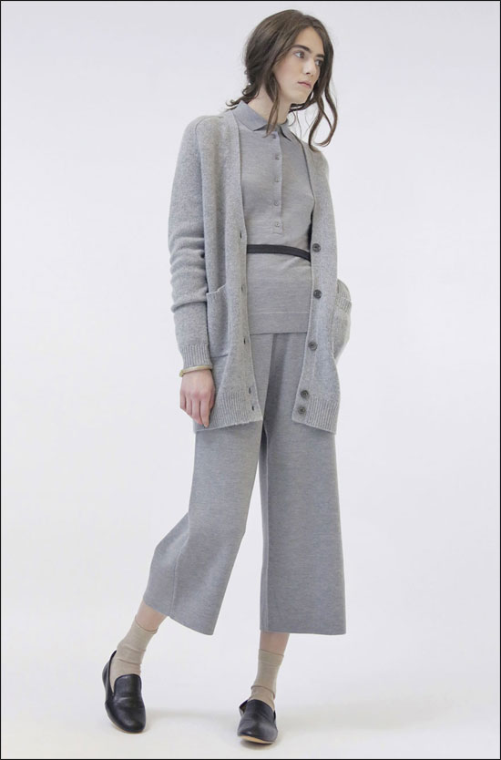 Ensemble maille pull + pantalon + gilet ALLUDE Ensemble maille pull + pantalon + gilet ALLUDE