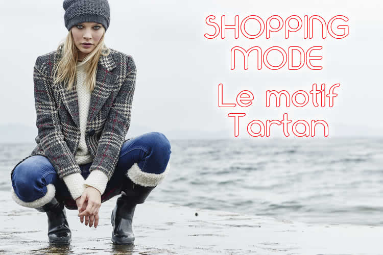 Shopping style : le tartan écossais - Veste Le Phare de la Baleine.