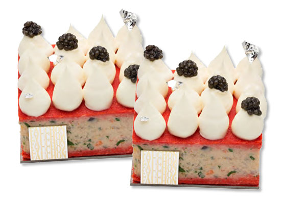 Couleur rouge : entremets Fauchon Couleur rouge : entremets Fauchon