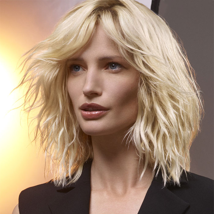 Coupe coiffure mi-longue - DESSANGE Paris - Tendances printemps-été 2017.