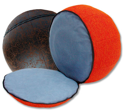 Pouf boule Home autour du Monde