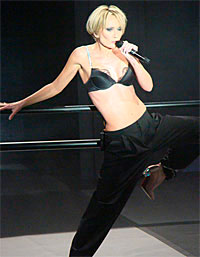 Patricia Kaas sur la scène de Kabaret Patricia Kaas sur la scène de Kabaret
