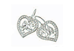 boucles d'oreilles Cacharel