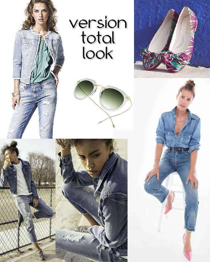 Dress code n°2 - le jeans tendance grunge total look Dress code n°2 - le jeans tendance grunge total look