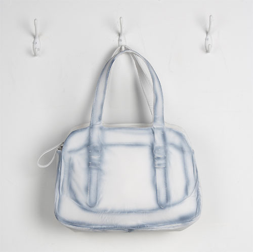 Sac en cuir peint Maison Martin Margiela