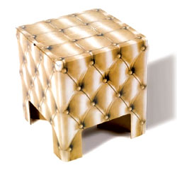 Tabouret en trompe-l'oeil Koziel Tabouret en trompe-l'oeil Koziel