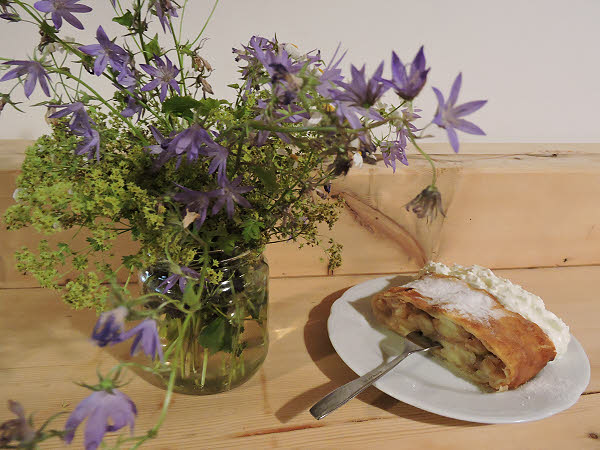 Savoureux strudel servi à l'Alpengasthof Bad Rothenbrunnen. © ABCfeminin.com.