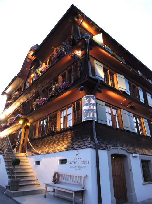 L'hôtel Gasthof Hirschen à Bregenzerwald © ABCfeminin.com.