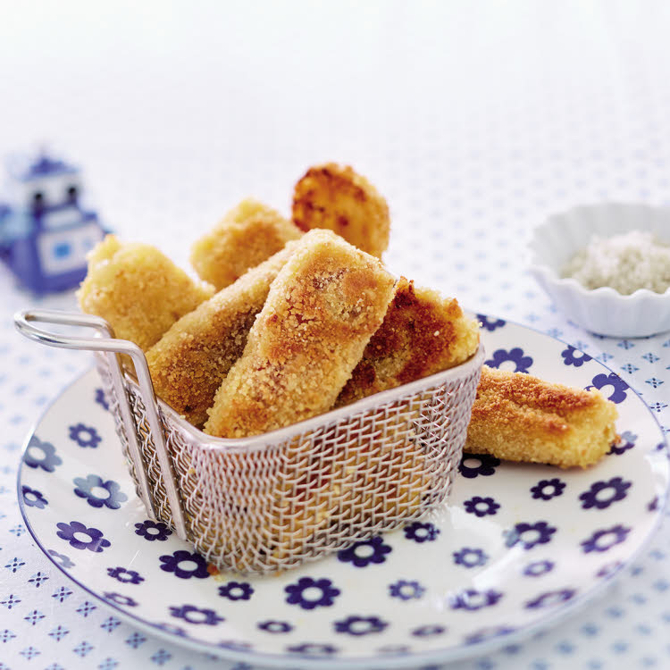 Pommes de terre en papillotes, milk-shake au safran de Noirmoutier