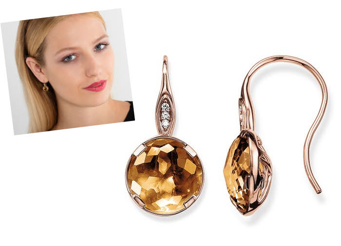 Boucles d'oreilles Thomas SABO. Boucles d'oreilles Thomas SABO.