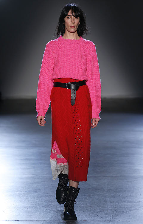 Tendance MAILLE : look ZADIG & VOLTAIRE - Automne-Hiver 2017-2018. Tendance MAILLE : look ZADIG & VOLTAIRE - Automne-Hiver 2017-2018.