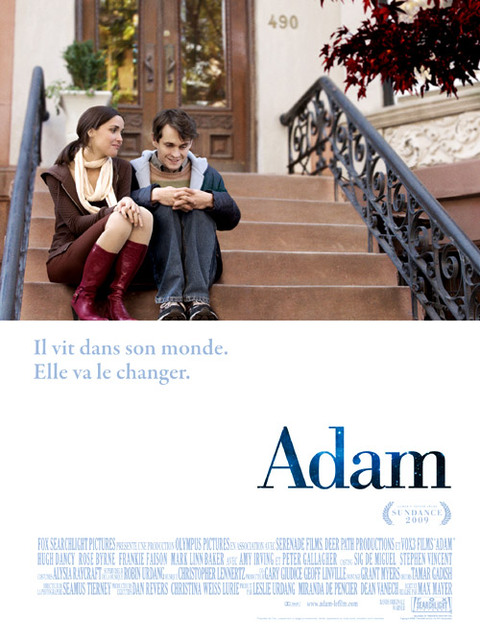 Affiche du film 'Adam' de Max Meyer avec Hugh Dancy (Adam) et Rose Byrne (Beth) Affiche du film 'Adam' de Max Meyer avec Hugh Dancy (Adam) et Rose Byrne (Beth)