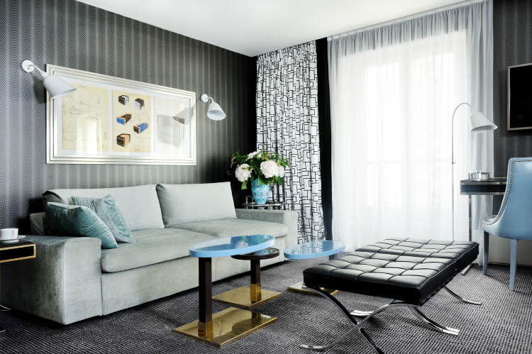 L'Hôtel Baume et sa décoration sur le thème de l'Architecture. L'Hôtel Baume et sa décoration sur le thème de l'Architecture.