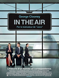 L'affiche de 'In the Air' avec Georges Clooney