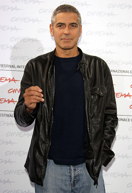 George Clooney au Festival du Film de Rome en octobre 2009.