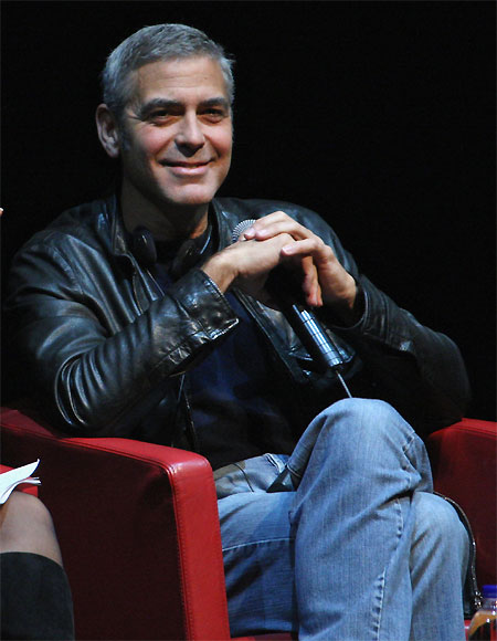 George Clooney au Festival du Film de Rome en octobre 2009.