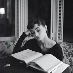 Le Charme selon Audrey Hepburn sur le tournage de Sabrina