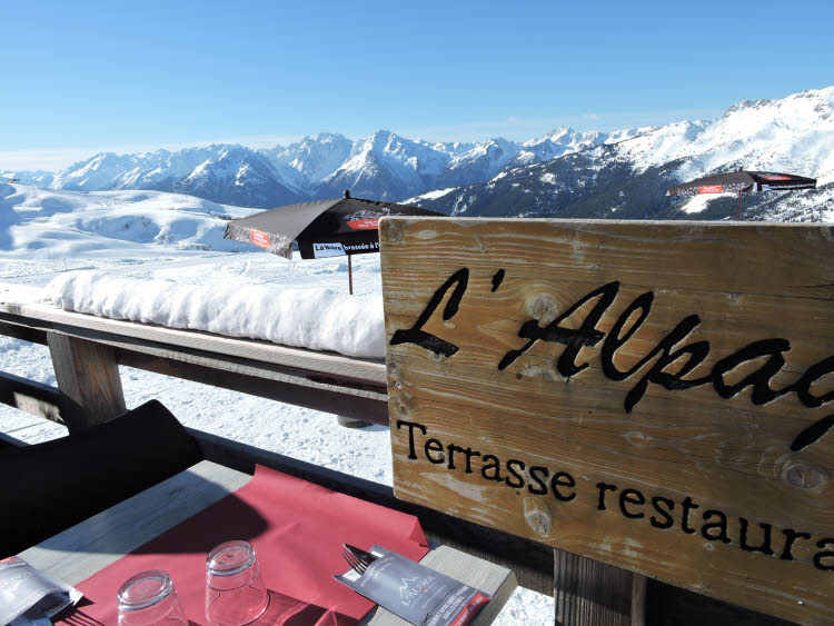 Restaurant d'altitude L'Alpage à Saint François Longchamp.