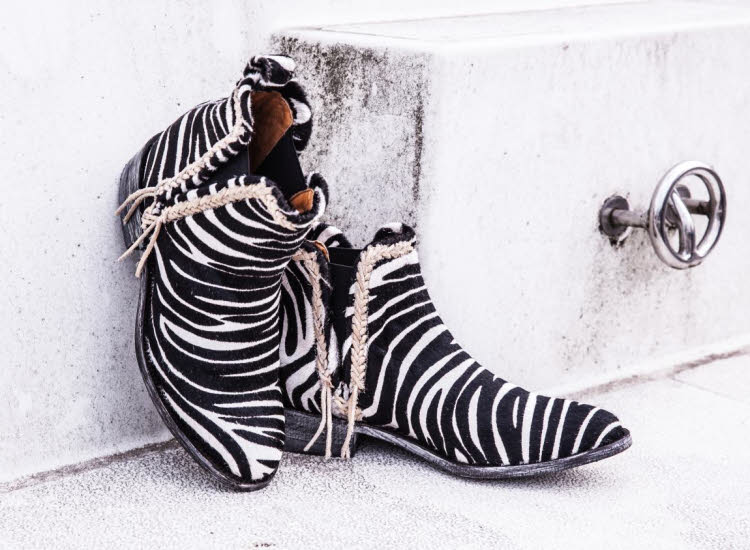 Imprimé animal : boots Mexicana Into the Wild - Hiver 2018. Imprimé animal : boots Mexicana Into the Wild - Hiver 2018.