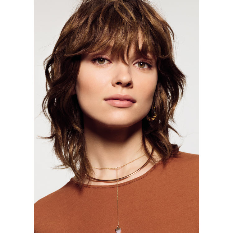 Coiffure cheveux mi-longs DESSANGE Paris - Printemps-été 2018.