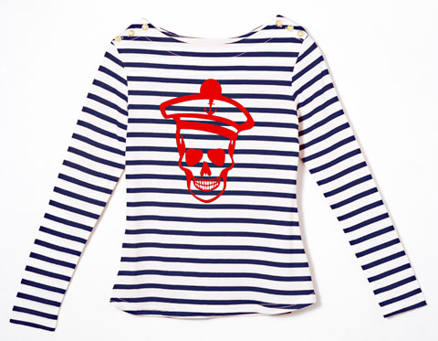 les rayures marines par Rebel Cashmere