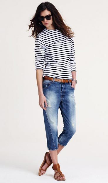 les rayures marines par Used-Jeans les rayures marines par Used-Jeans