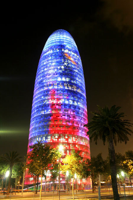 Barcelone, Torre Agbar. © Grupo Agbar / Grupo Agbar Barcelone, Torre Agbar. © Grupo Agbar / Grupo Agbar