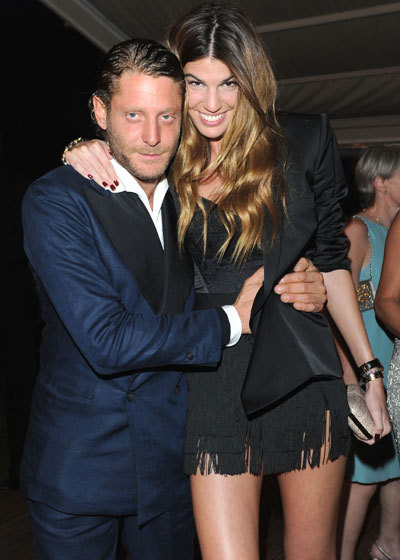 Bianca Brandolini et Lapo Elkann au Festival de Cannes 2010