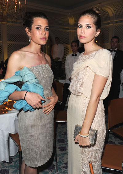 Charlotte Casiraghi et Dasha Zhukova au Festival de Cannes 2010