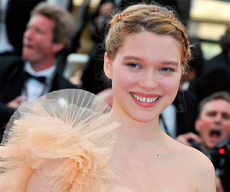 Léa Seydoux au Festival de Cannes 2010