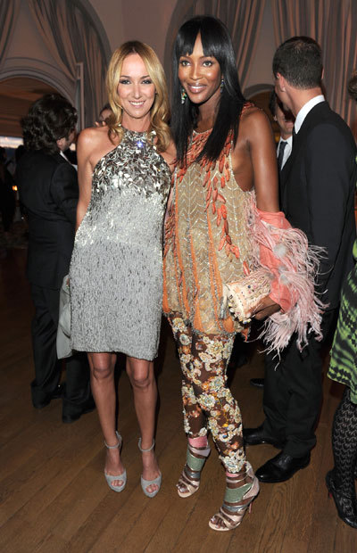 Naomi Campbell et Frida Giannini